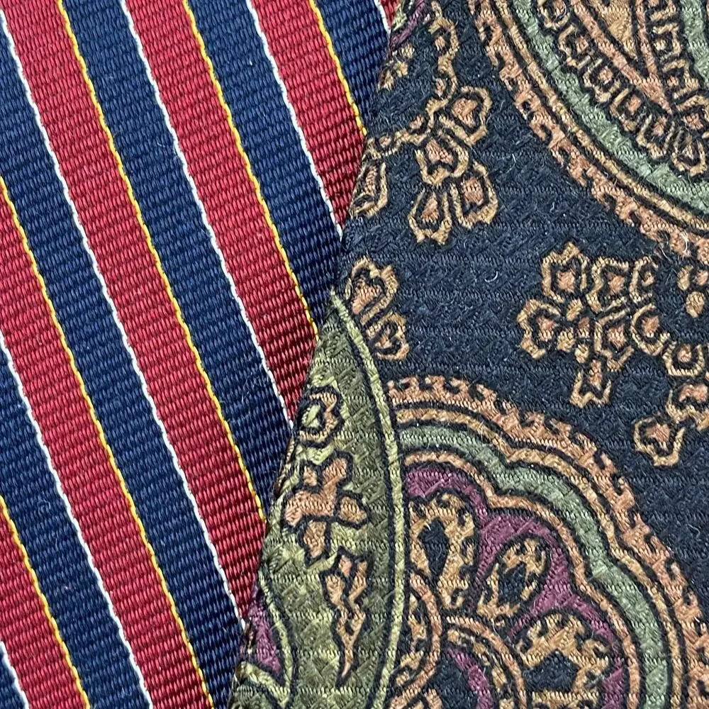 Lot of 13 JOS A BANK 100% Silk Necktie Striped Paisley Geometric Ties USA VTG